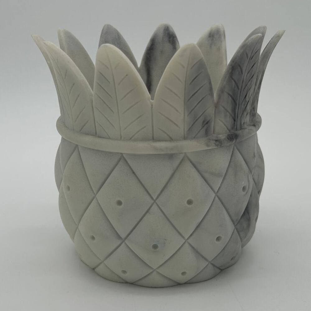 Bath & Body Works Marble Pineapple Gentle Foaming Gel Hand Soap Holder Sleeve